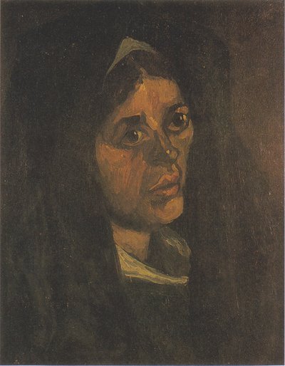 Peasant Woman with Green Shawl by Vincent van Gogh